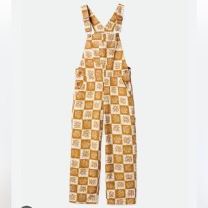 Brixton Christina Cropped Overalls NWOT